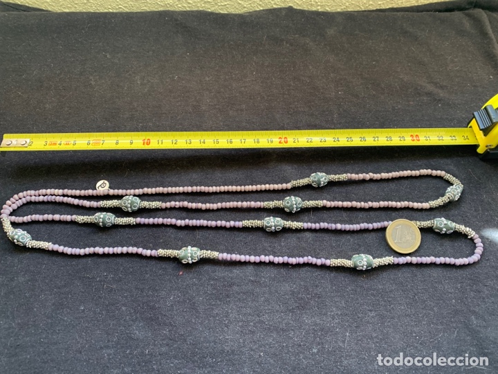 Joyeria: 2collares en plata mate y gris - Foto 1