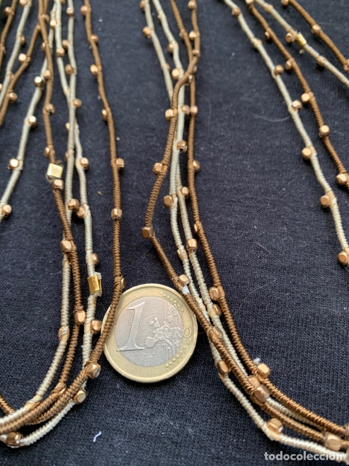 Joyeria: 4 collares plateados y color bronce - Foto 2