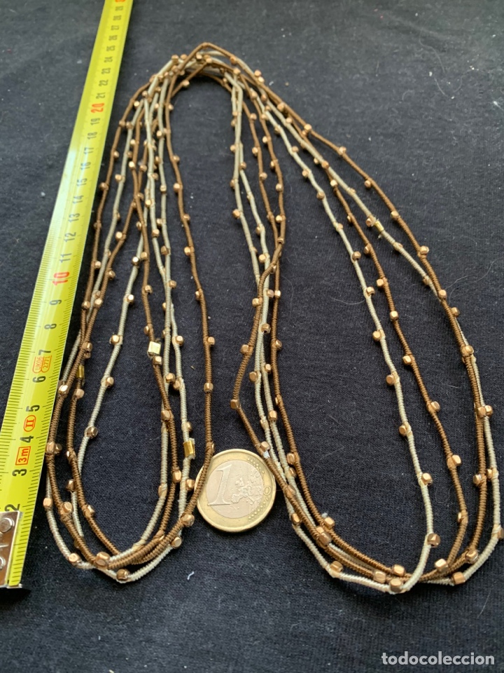 Joyeria: 4 collares plateados y color bronce - Foto 1
