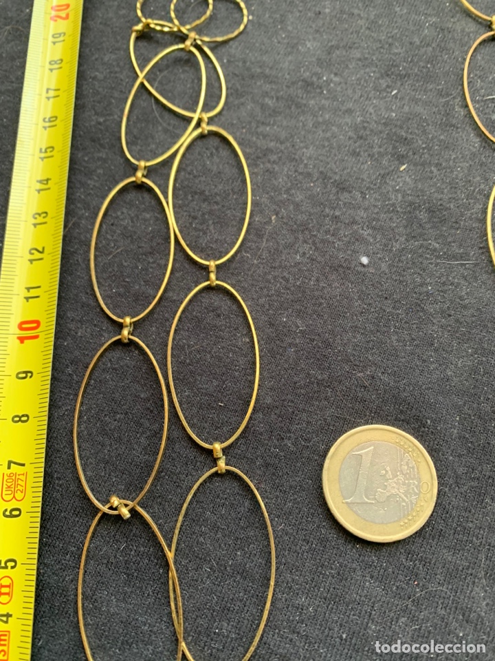 Joyeria: Dos collares largos dorado mate - Foto 2