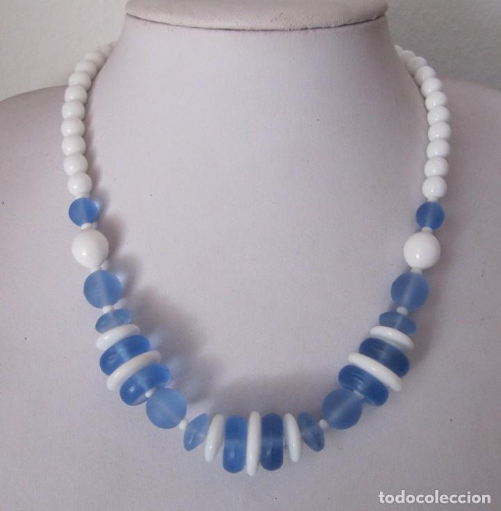 Joyeria: collar vintage de opalina - Foto 1