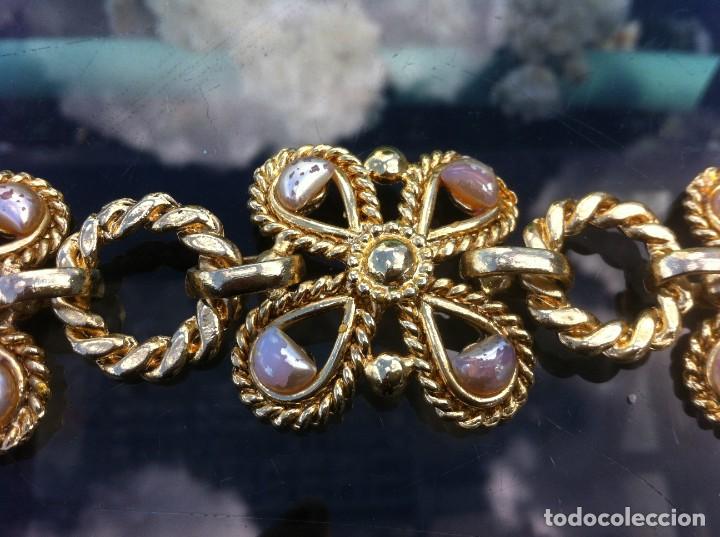 Joyeria: CINTUR&Oacute;N MET&Aacute;LICO. MEDIDAS LARGO: 87cm. - Foto 1