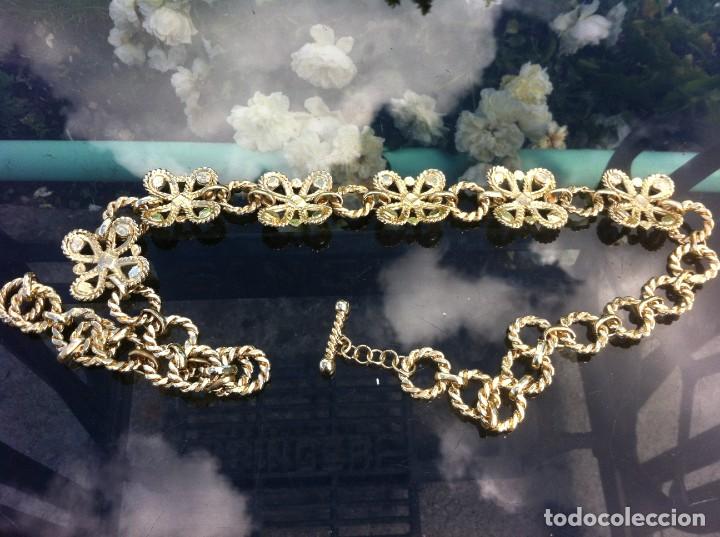 Joyeria: CINTUR&Oacute;N MET&Aacute;LICO. MEDIDAS LARGO: 87cm. - Foto 4