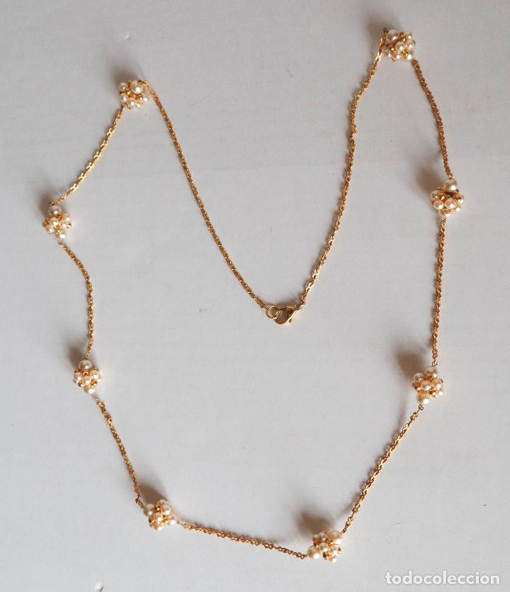 Joyeria: Collar largo con perlas. Bisuter&iacute;a - Foto 1