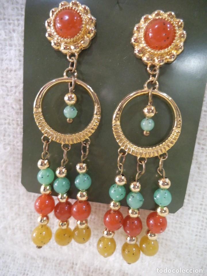 Joyeria: PENDIENTES ( BOLAS COLORES ) antial&eacute;rgico - Foto 1