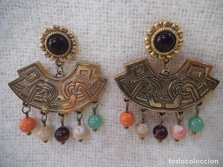 Joyeria: PENDIENTES ( EGIPCIO BOLAS ) antial&eacute;rgico - Foto 1