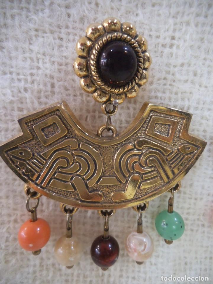 Joyeria: PENDIENTES ( EGIPCIO BOLAS ) antial&eacute;rgico - Foto 3