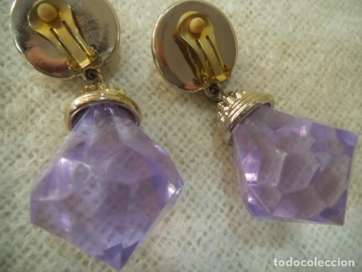 Joyeria: PENDIENTES ( LAGRIM&Oacute;N - PRISMA - LILA ) - Foto 5