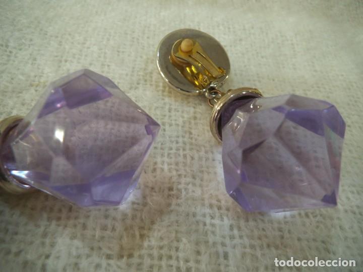 Joyeria: PENDIENTES ( LAGRIM&Oacute;N - PRISMA - LILA ) - Foto 6