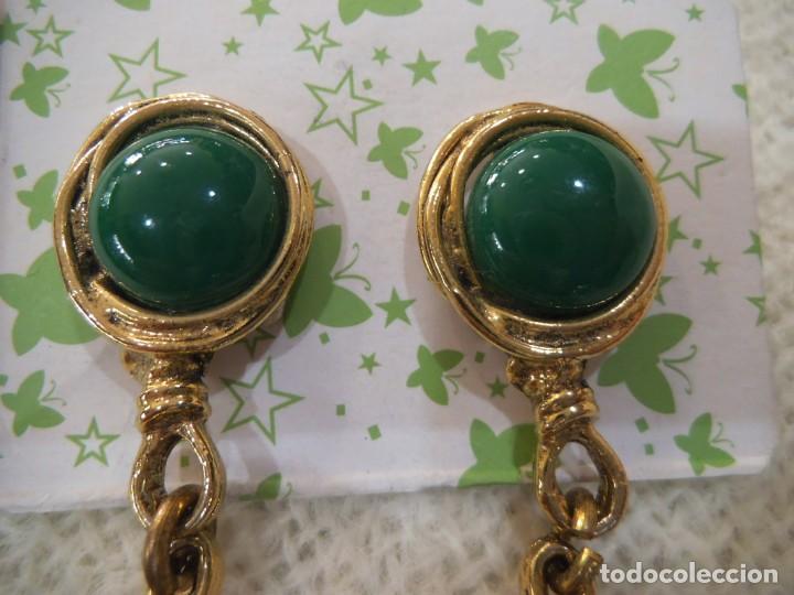 Joyeria: PENDIENTES ( CABALLITO DE MAR ) VERDE - Foto 2
