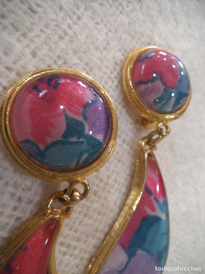 Joyeria: PENDIENTES - ESMALTE ( FUXIA-TURQUESA ) - Foto 5