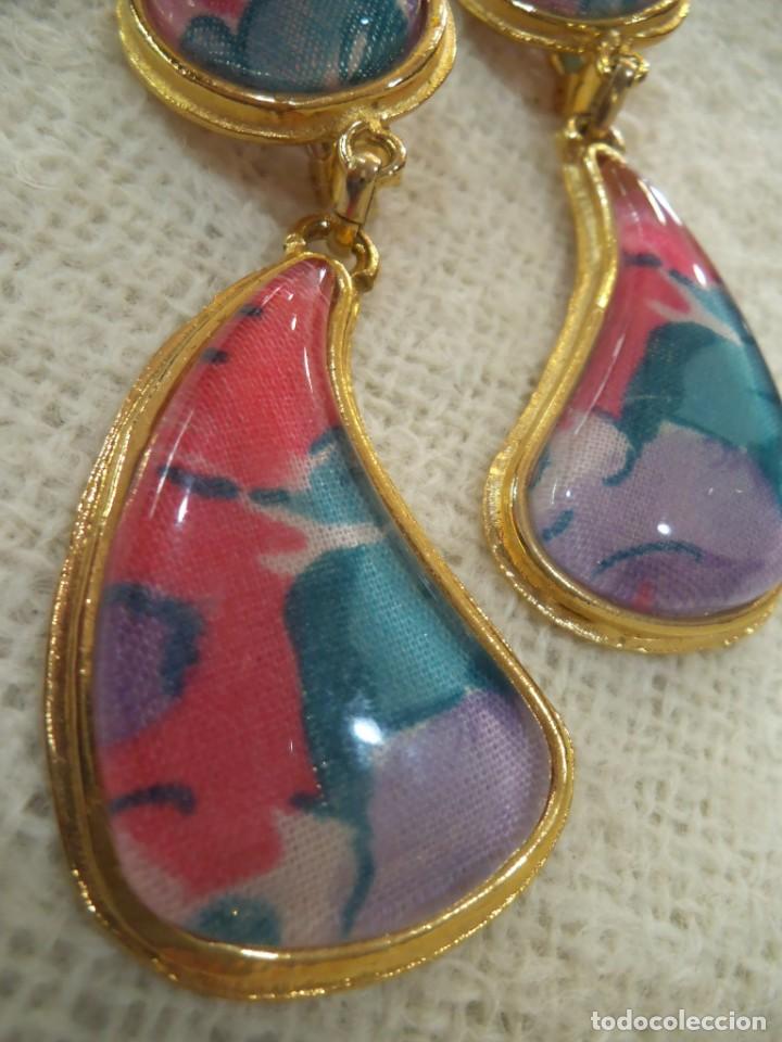 Joyeria: PENDIENTES - ESMALTE ( FUXIA-TURQUESA ) - Foto 6