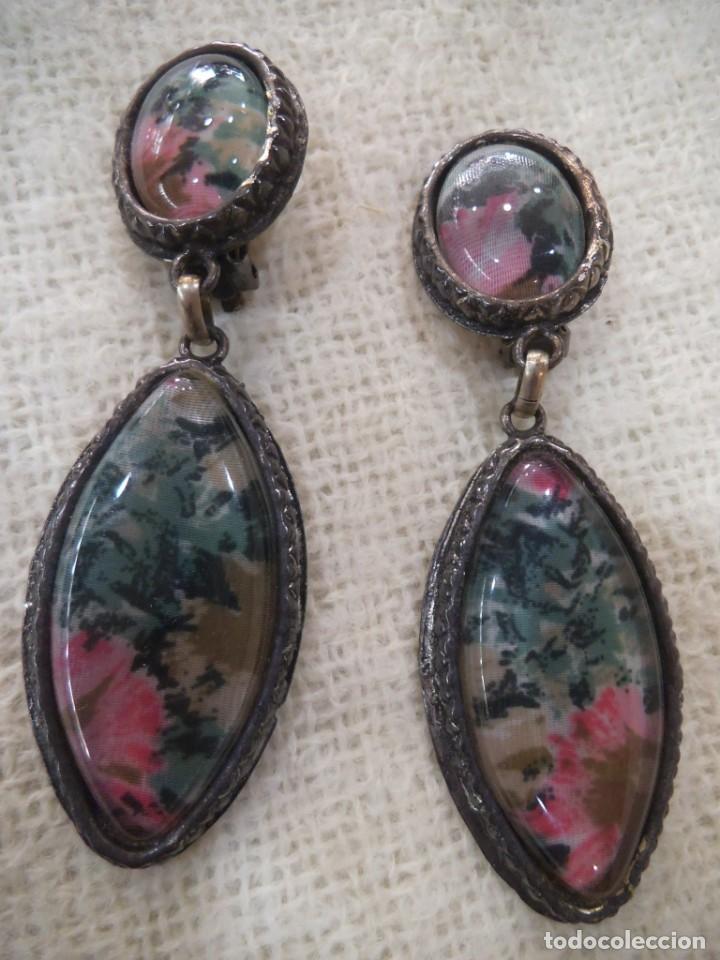 Joyeria: PENDIENTES - ESMALTE ( VEGETACI&Oacute;N ) - Foto 1