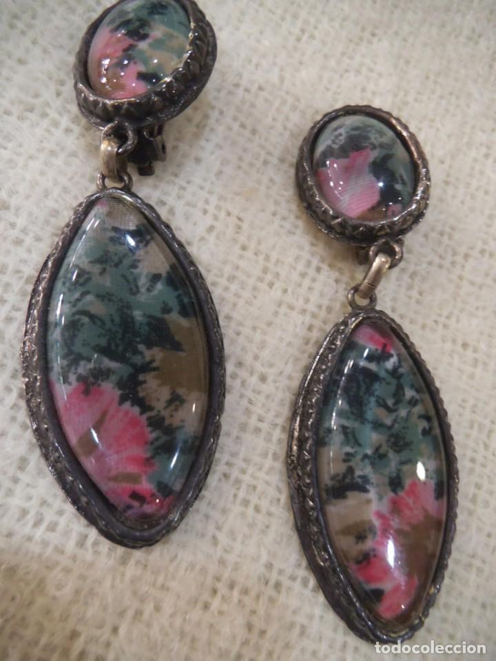 Joyeria: PENDIENTES - ESMALTE ( VEGETACI&Oacute;N ) - Foto 2