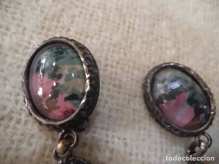 Joyeria: PENDIENTES - ESMALTE ( VEGETACI&Oacute;N ) - Foto 3