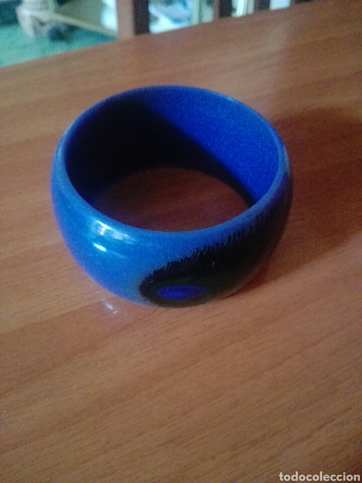 Schmuck: Pulsera bisuter&iacute;a motivo pavo real