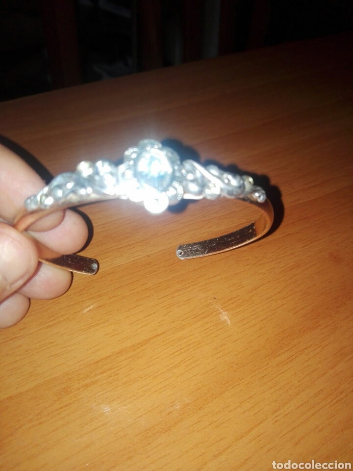 Joyeria: Pulsera bisuter&iacute;a chupada con pedrer&iacute;a a&ntilde;os 80