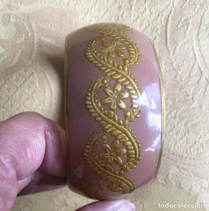 Joyeria: PULSERA INDIA DE LAT&Oacute;N Y PASTA - Foto 7