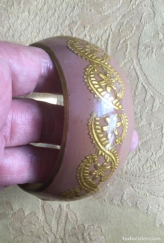 Joyeria: PULSERA INDIA DE LAT&Oacute;N Y PASTA - Foto 11