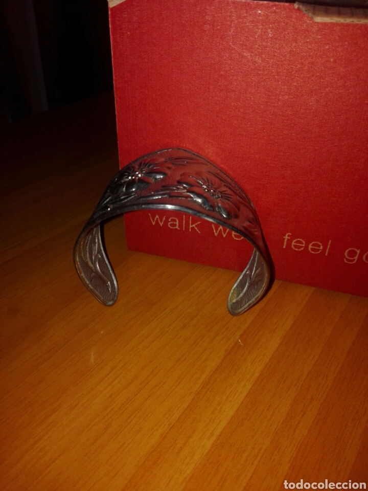 Joyeria: Pulsera esclava met&aacute;lica labrada - Foto 2