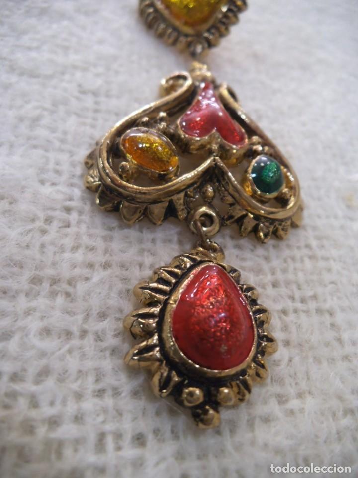Joyeria: PENDIENTES ESMALTE ( ISABELINOS - CORAZ&Oacute;N ) - Foto 2