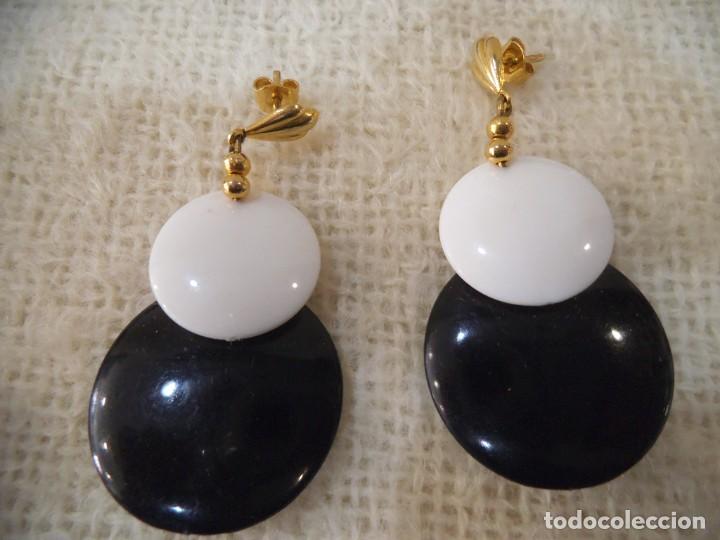 Joyeria: COLLAR Y PENDIENTES ( BLANCO - NEGRO ) - Foto 4