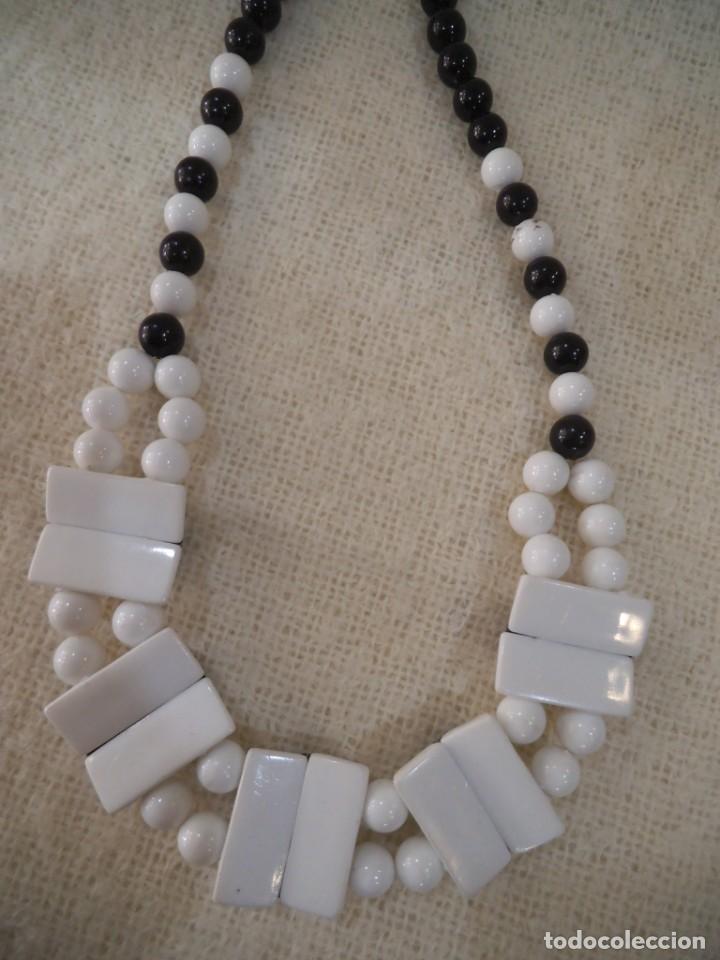 Joyeria: COLLAR Y PENDIENTES ( BLANCO - NEGRO ) - Foto 6