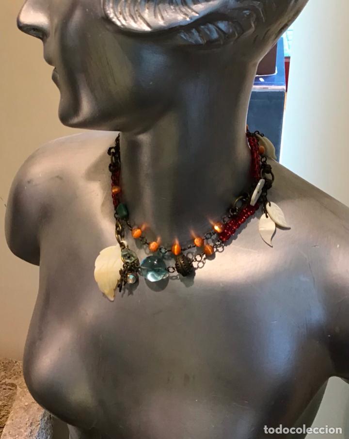 Joyeria: COLLAR LARGO CON N&Aacute;CAR Y PIEDRAS - Foto 4