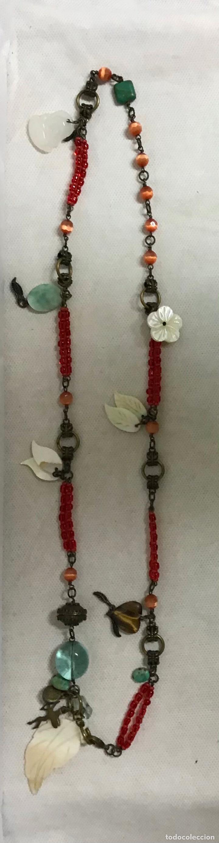 Joyeria: COLLAR LARGO CON N&Aacute;CAR Y PIEDRAS - Foto 5
