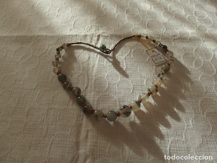 Joyeria: COLLAR VERDE PASTA DURA