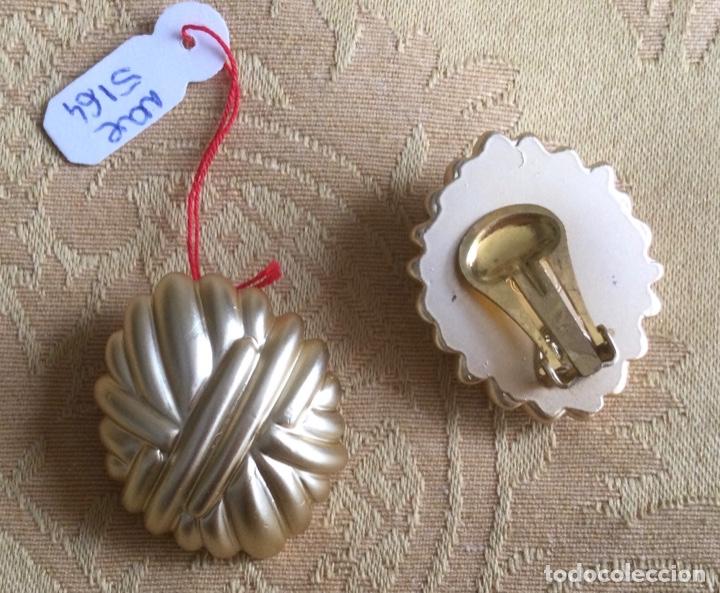 Joyeria: PENDIENTES PASTA A&Ntilde;OS 80 DORADO MATE - Foto 5