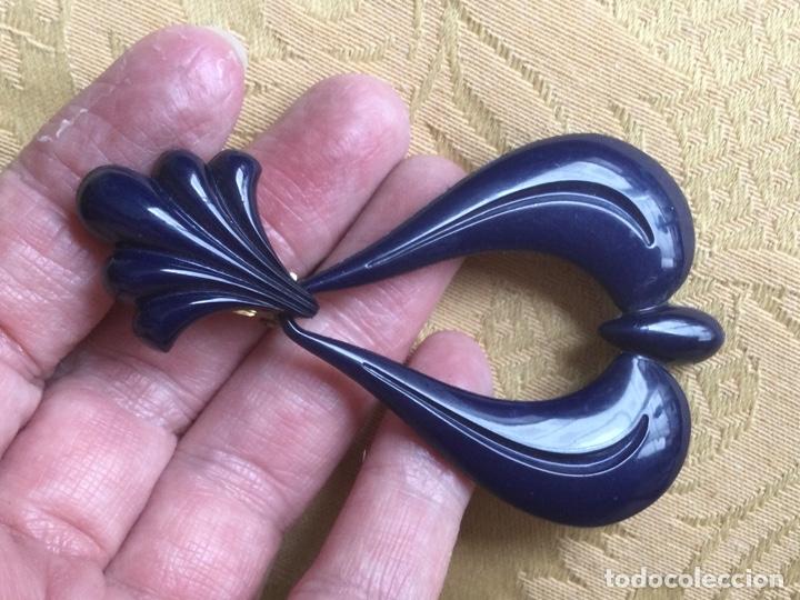 Joyeria: PENDIENTES VINTAGE, AZUL MARINO - Foto 2