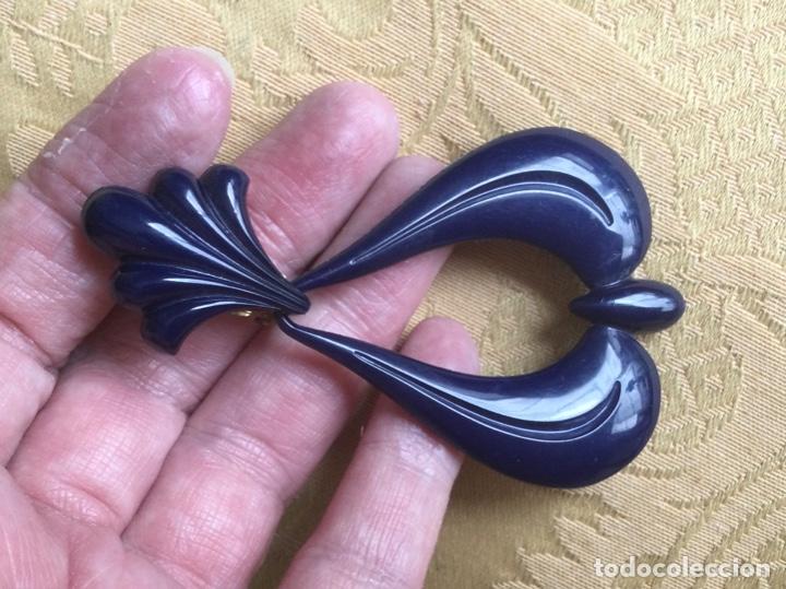 Joyeria: PENDIENTES VINTAGE, AZUL MARINO - Foto 6