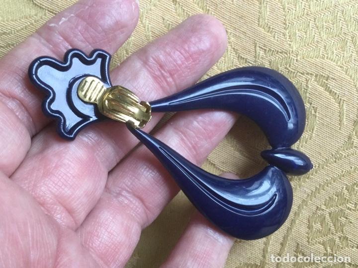 Joyeria: PENDIENTES VINTAGE, AZUL MARINO - Foto 7