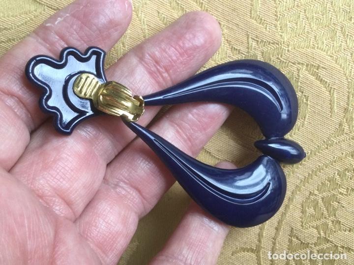 Joyeria: PENDIENTES VINTAGE, AZUL MARINO - Foto 8