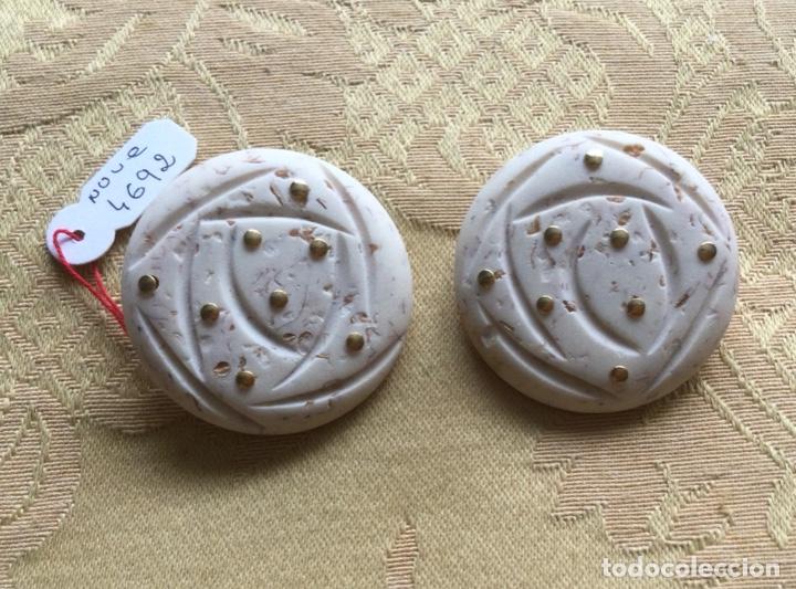 Joyeria: PENDIENTES VINTAGE DE PASTA A&Ntilde;O 80 - Foto 4