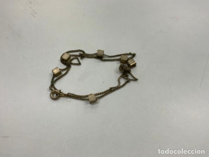 Joyeria: Bonito COLLAR de cubos metalicos. - Foto 1