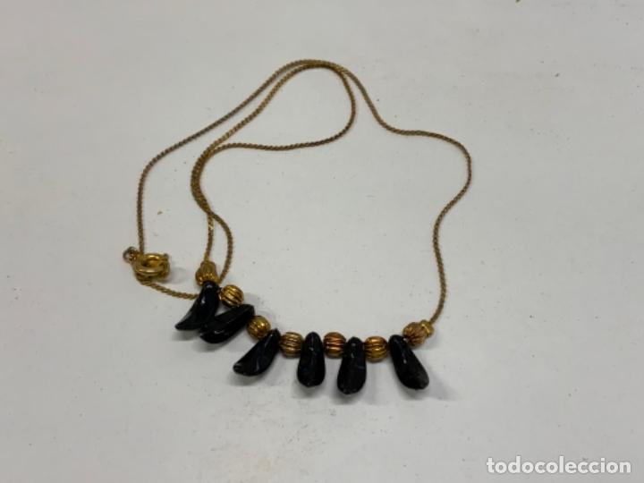 Joyeria: Bonito COLLAR con alborios de materiales de cuentas. - Foto 1