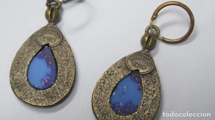Joyeria: PENDIENTES. LAPISLAZULI. BABYLONE. PARIS - Foto 3