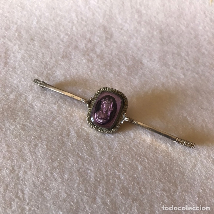 Joyeria: SEMANA SANTA SEVILLA - ANTIGUO BROCHE ALFILER DE JES&Uacute;S DEL GRAN PODER - Foto 1