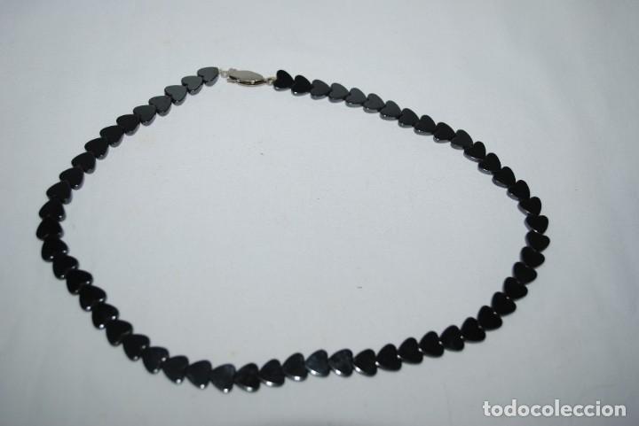 Joyeria: COLLAR DE DE HEMATITA EN FORMA DE CORAZON - Foto 2