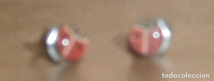 Joyeria: pendientes con mariquitas plateados - Foto 2