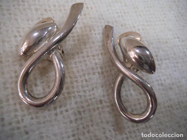 Joyeria: PENDIENTES ( NUDO - PLATEADO ) OVALO - Foto 2