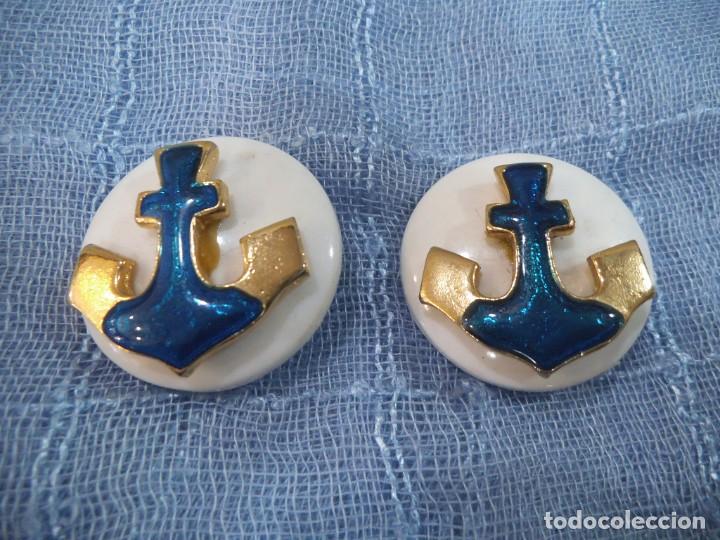 Joyeria: PENDIENTES - N&Aacute;UTICOS ( ANCLA AZUL ) - Foto 1