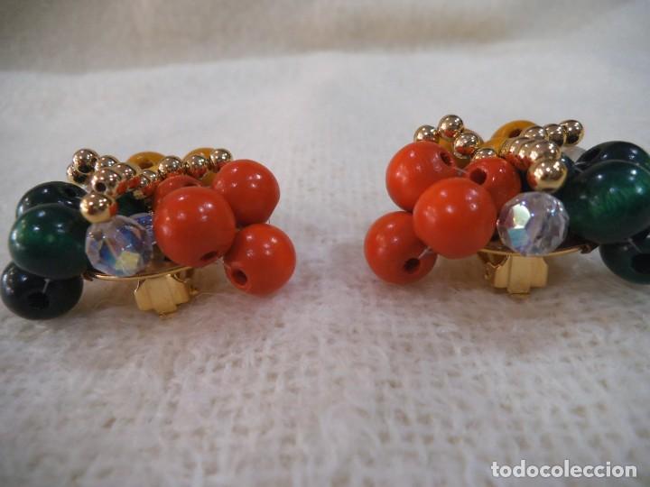 Joyeria: PENDIENTES ( BOLAS - MADERA - COLORES ) - Foto 4