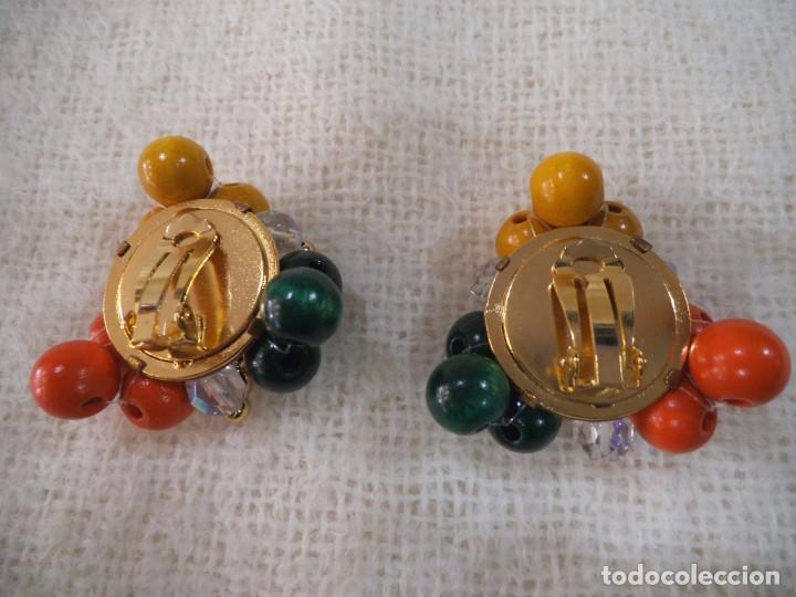 Joyeria: PENDIENTES ( BOLAS - MADERA - COLORES ) - Foto 6