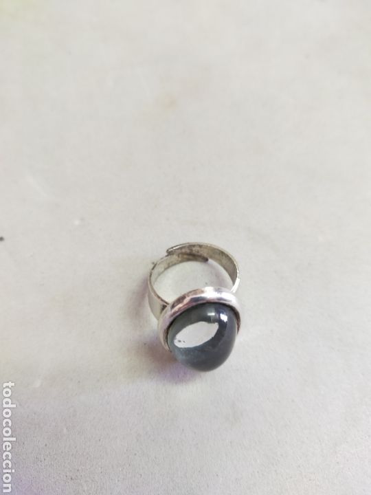 Joyeria: SORTIJA O ANILLO DE METAL Y CRISTAL. - Foto 2