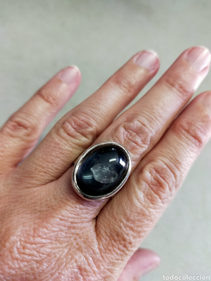 Joyeria: SORTIJA O ANILLO DE METAL Y CRISTAL. - Foto 7