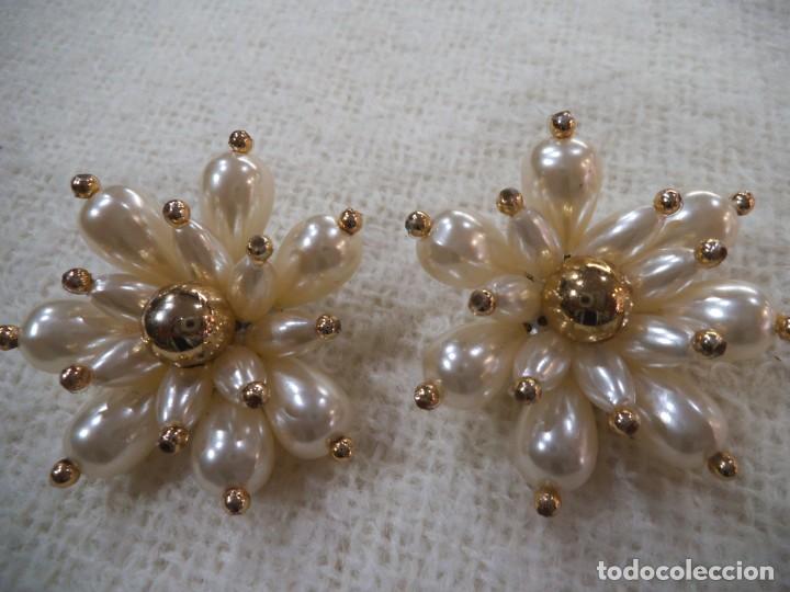 Joyeria: PENDIENTES ( ROSET&Oacute;N - FLOR - PERLA ) - Foto 1