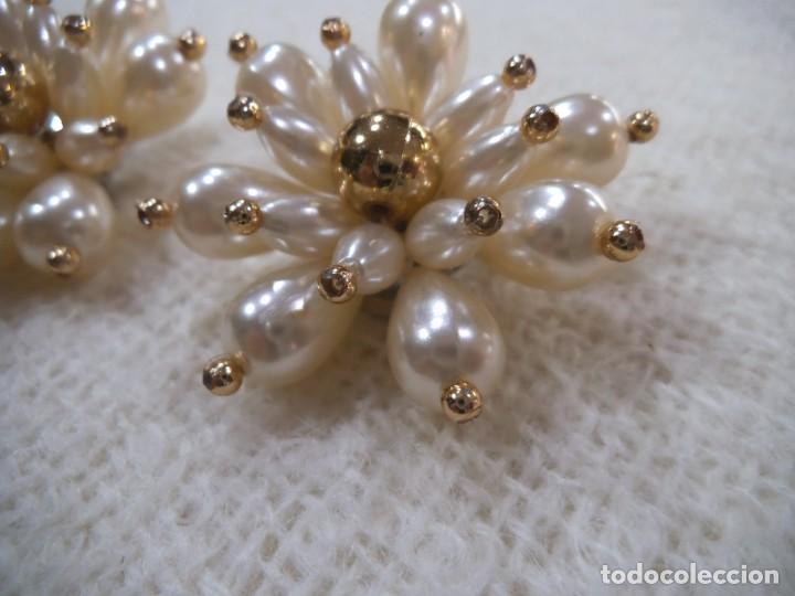 Joyeria: PENDIENTES ( ROSET&Oacute;N - FLOR - PERLA ) - Foto 4